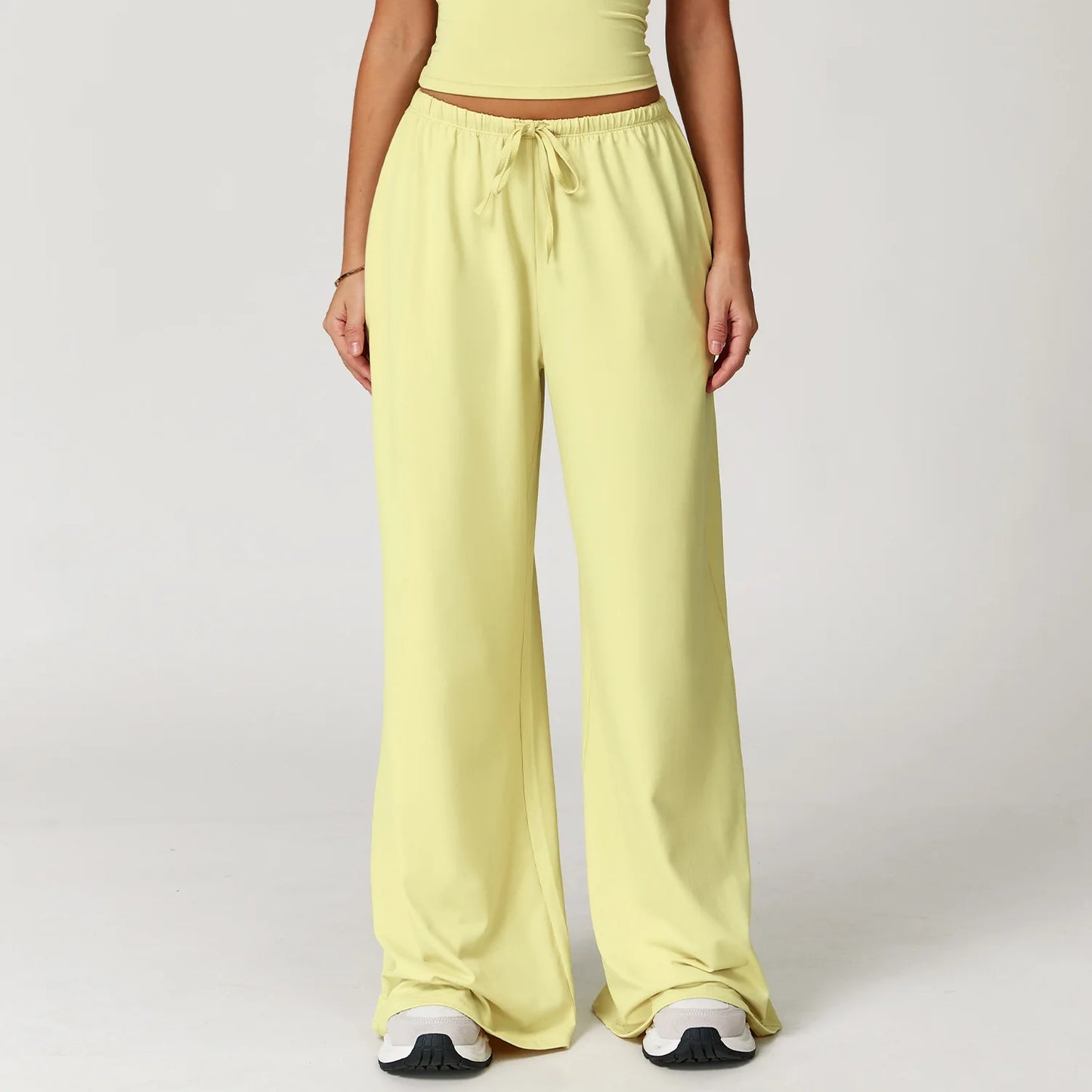 High Waist Wide-Legged Sweatpants