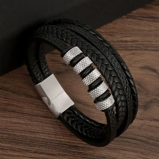 Men's Leather Bracelet