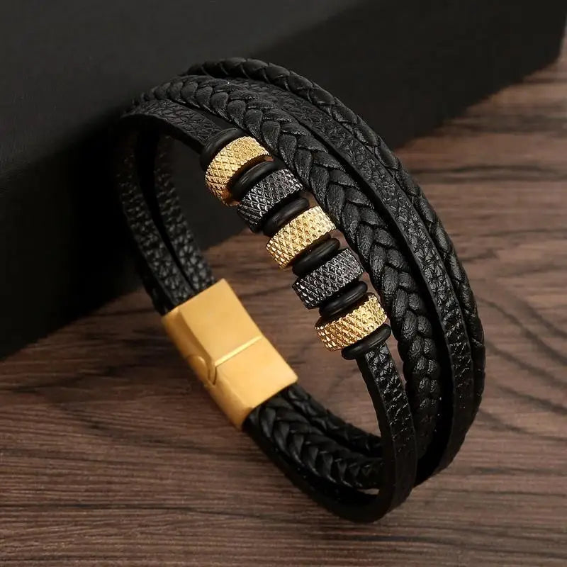 Men's Leather Bracelet