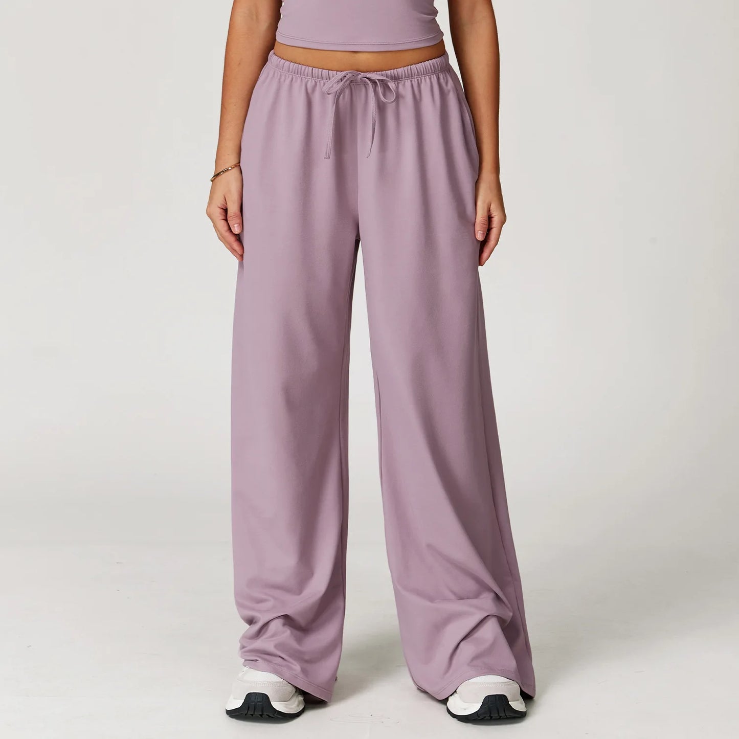 High Waist Wide-Legged Sweatpants