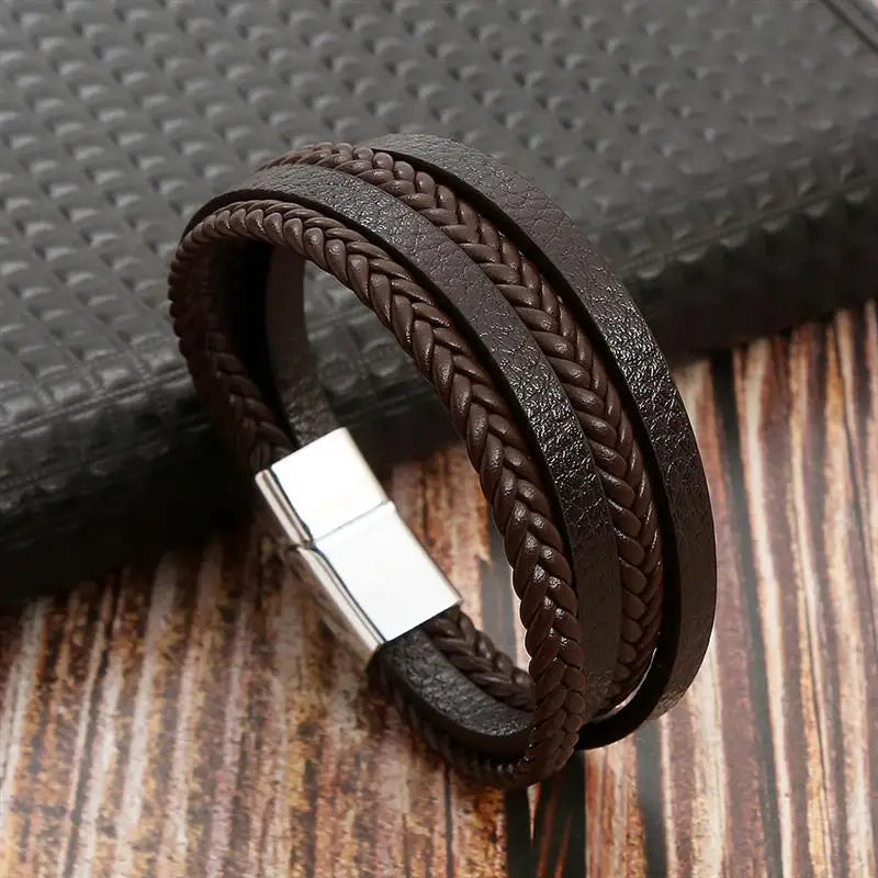 Men's Leather Bracelet