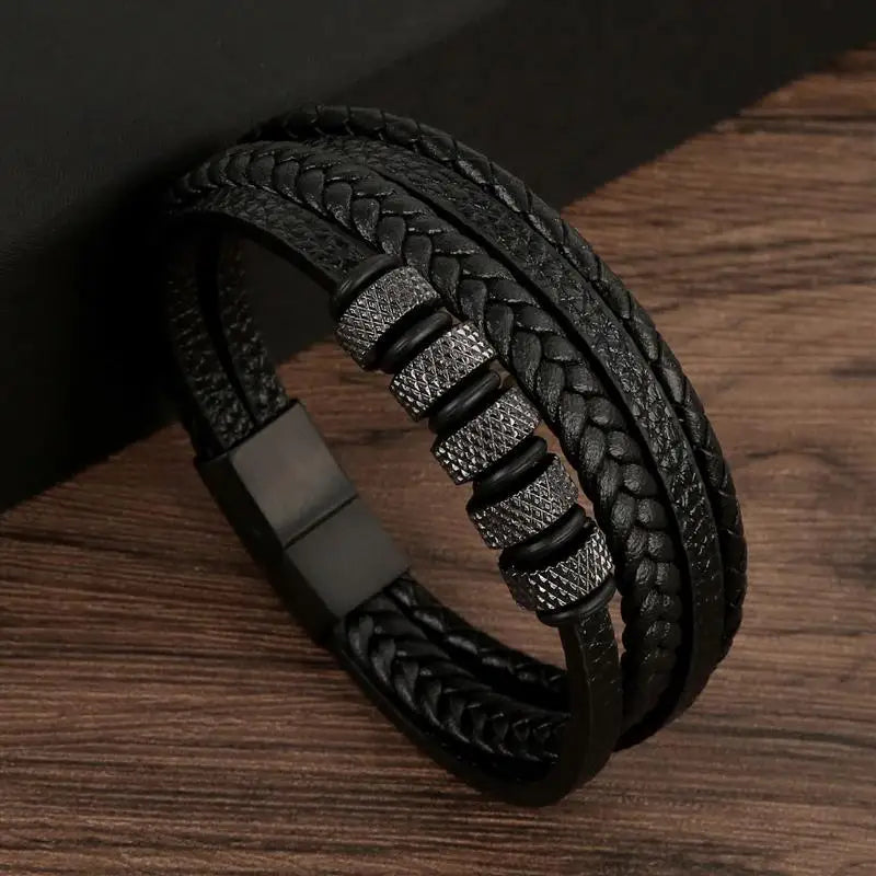 Men's Leather Bracelet