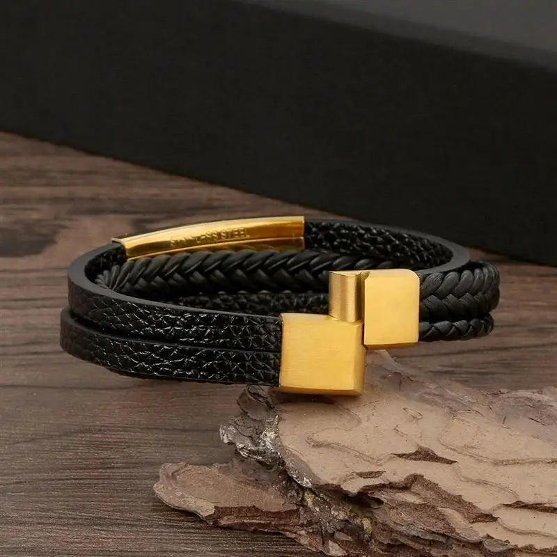 Men's Leather Bracelet