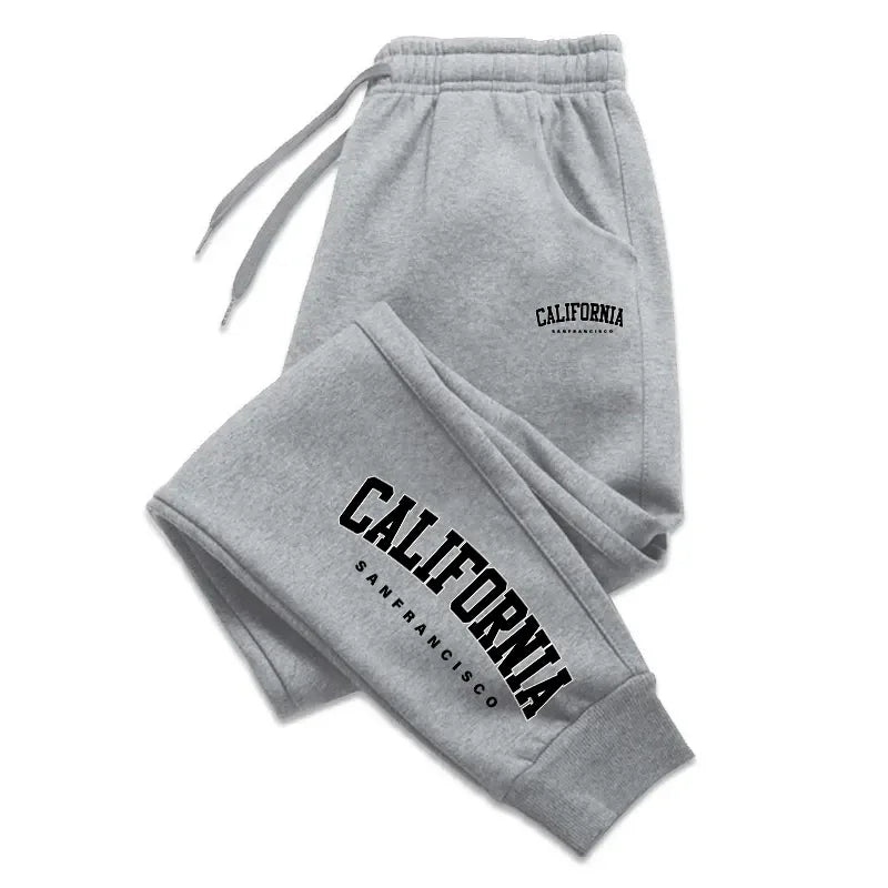 Baggy Streetwear California Graphic Sweatpants