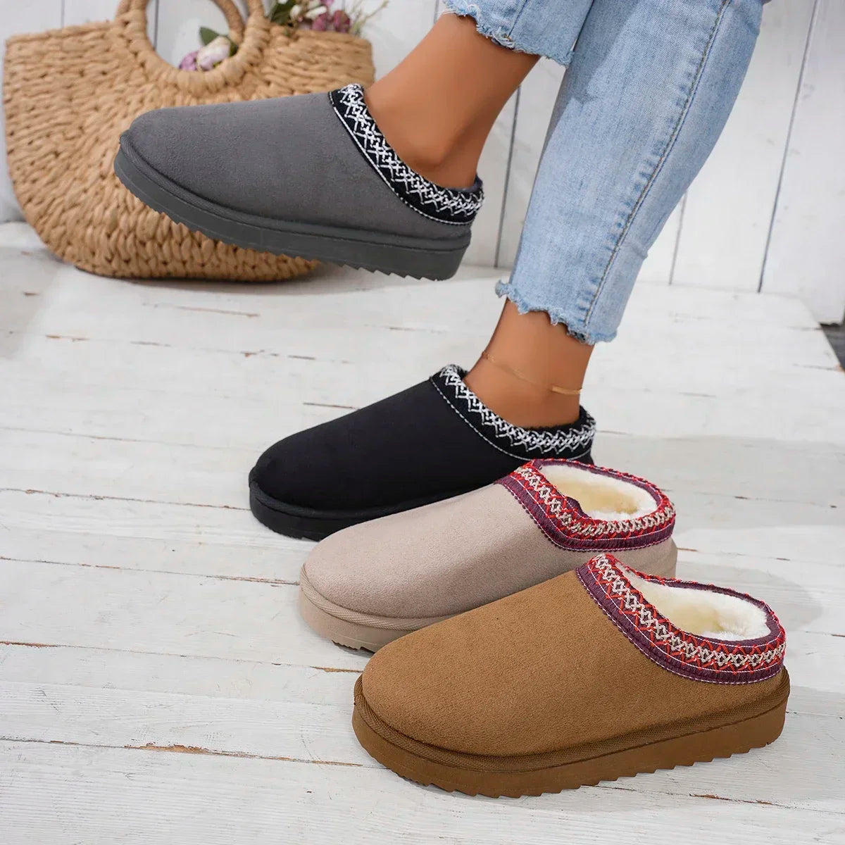 Women's Cashmere Warm Boots