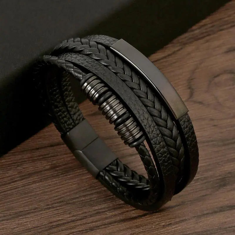 Men's Leather Bracelet