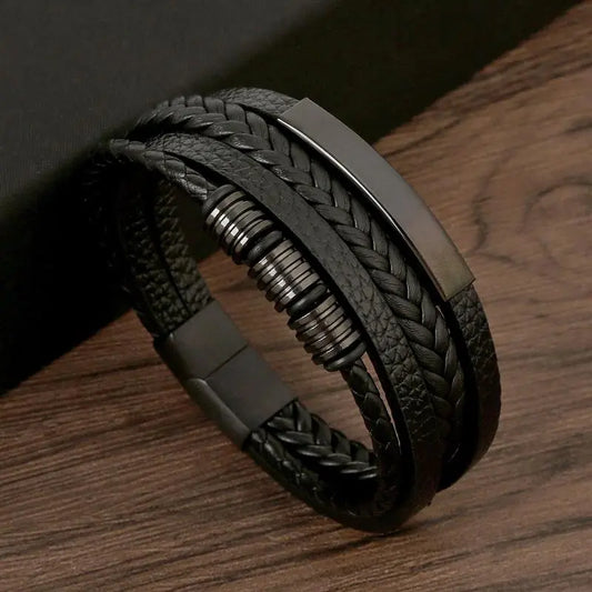 Men's Leather Bracelet
