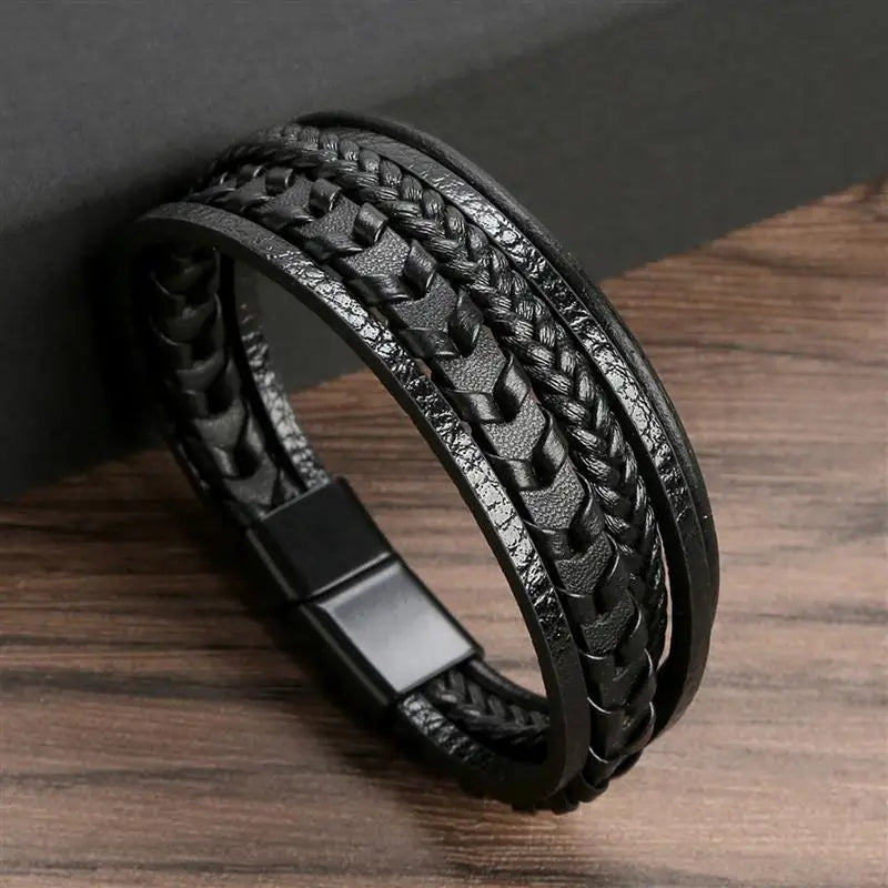 Men's Leather Bracelet