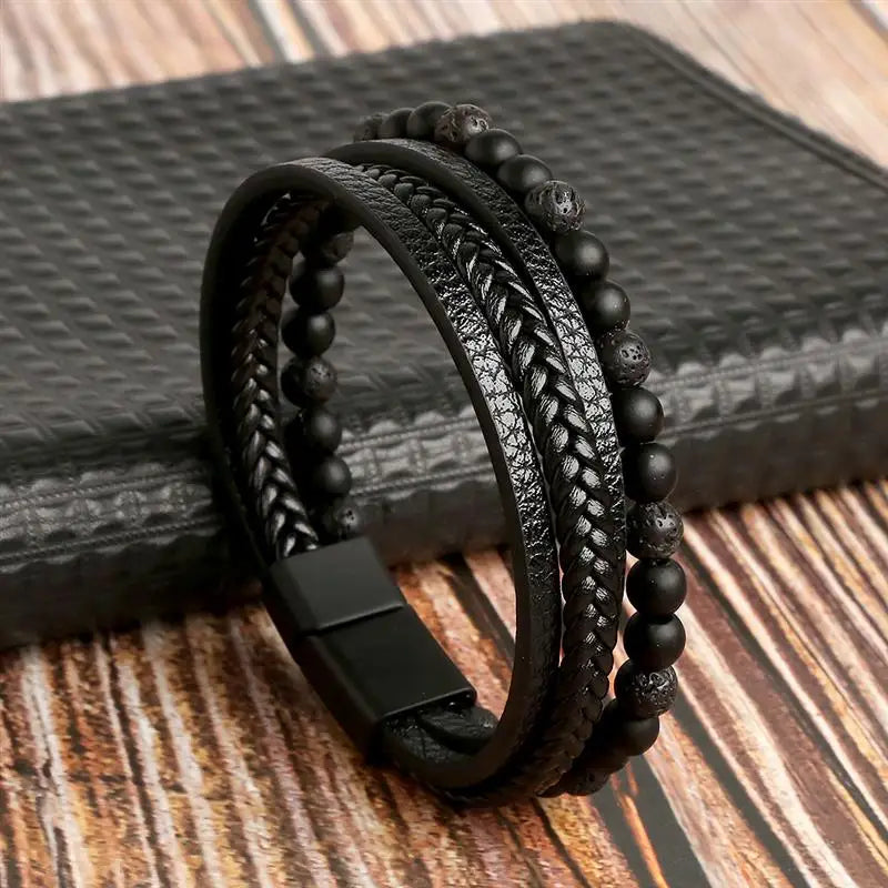 Men's Leather Bracelet