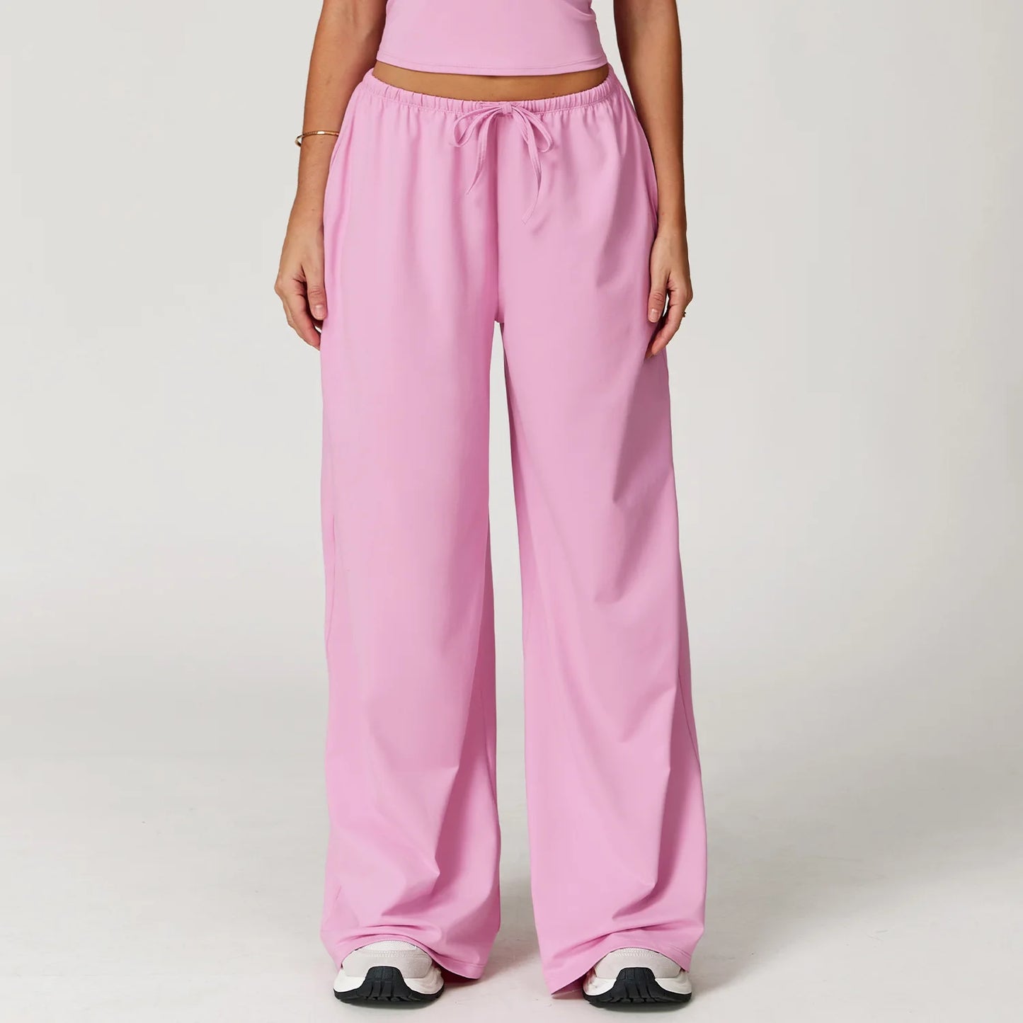 High Waist Wide-Legged Sweatpants