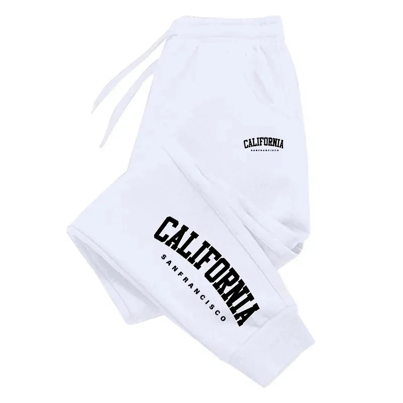 Baggy Streetwear California Graphic Sweatpants