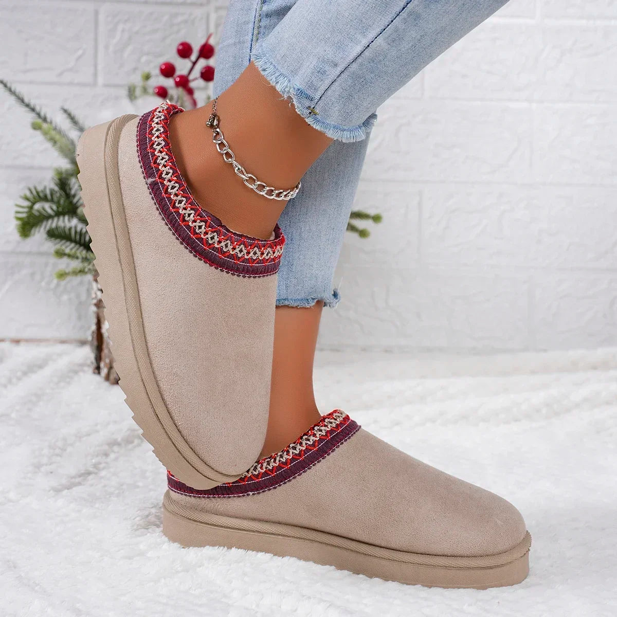 Women's Cashmere Warm Boots