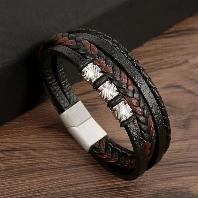 Men's Leather Bracelet
