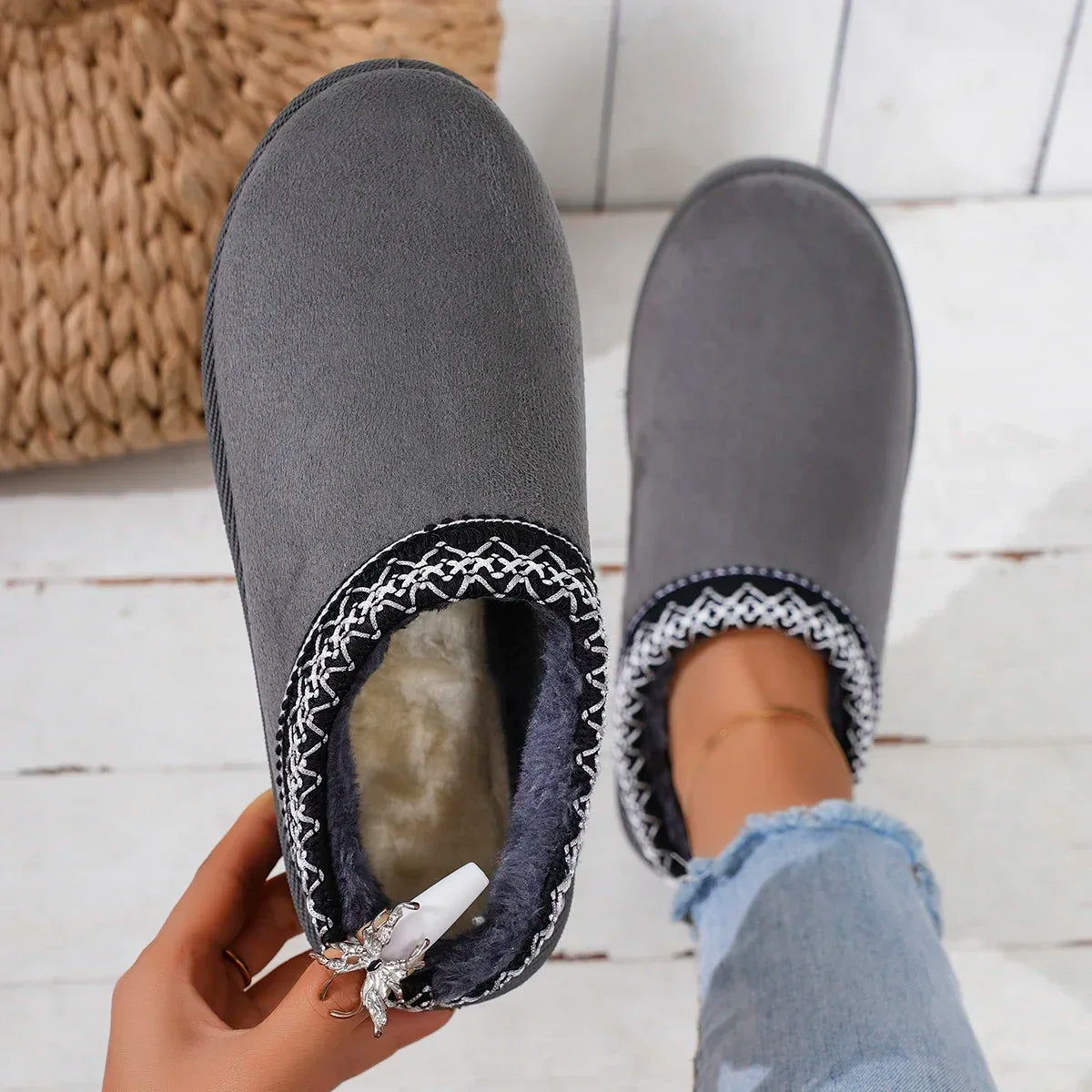 Women's Cashmere Warm Boots