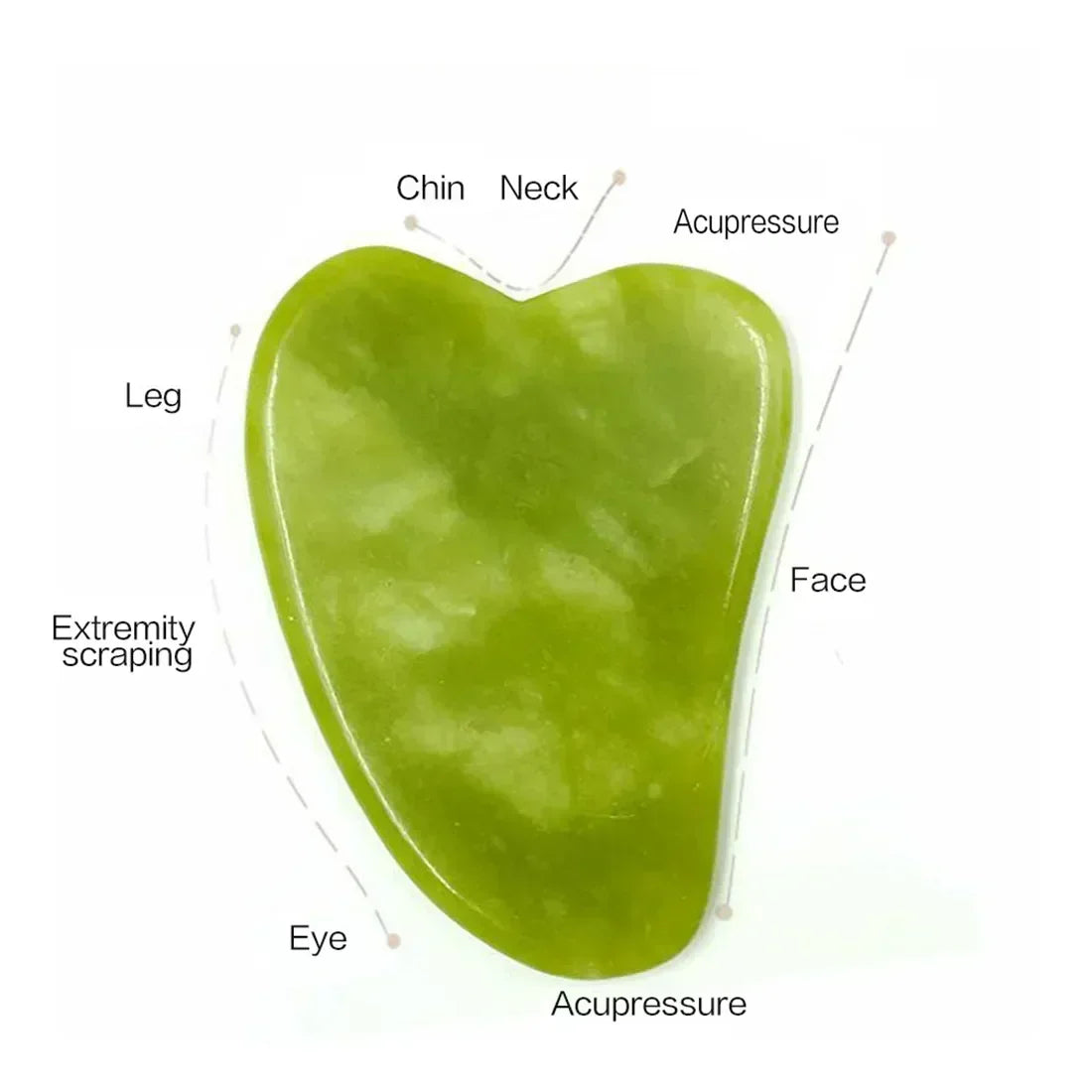 Natural Jade Face Roller Gua Sha Natural Stone
