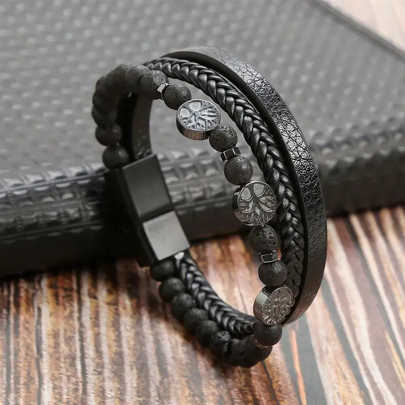 Men's Leather Bracelet