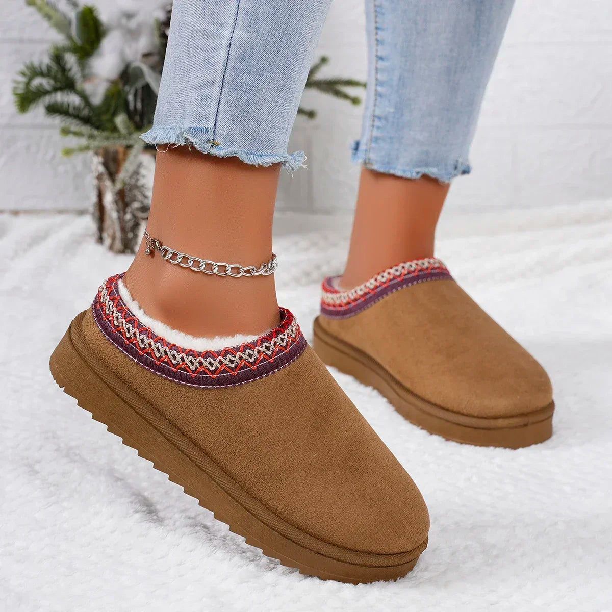 Women's Cashmere Warm Boots