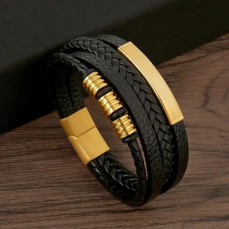 Men's Leather Bracelet