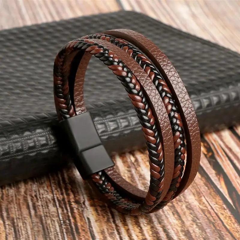 Men's Leather Bracelet