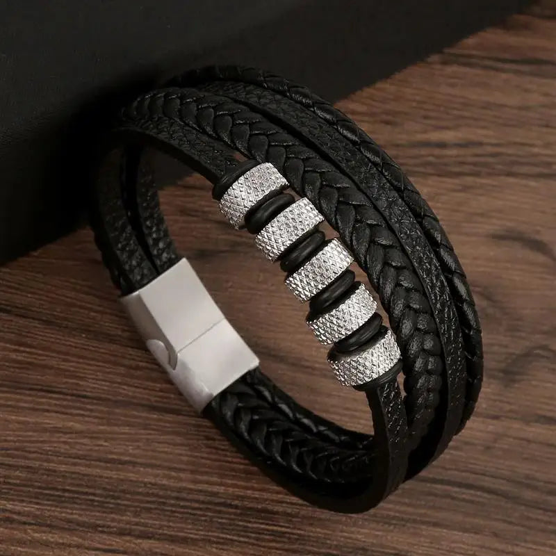 Men's Leather Bracelet