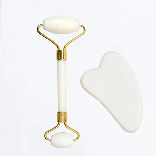 Natural Jade Face Roller Gua Sha Natural Stone