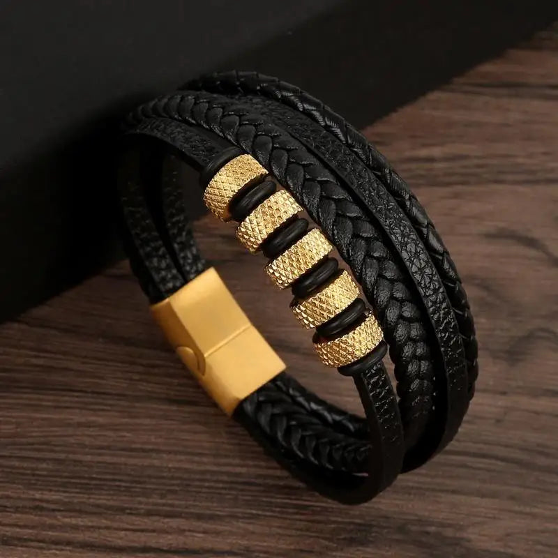 Men's Leather Bracelet