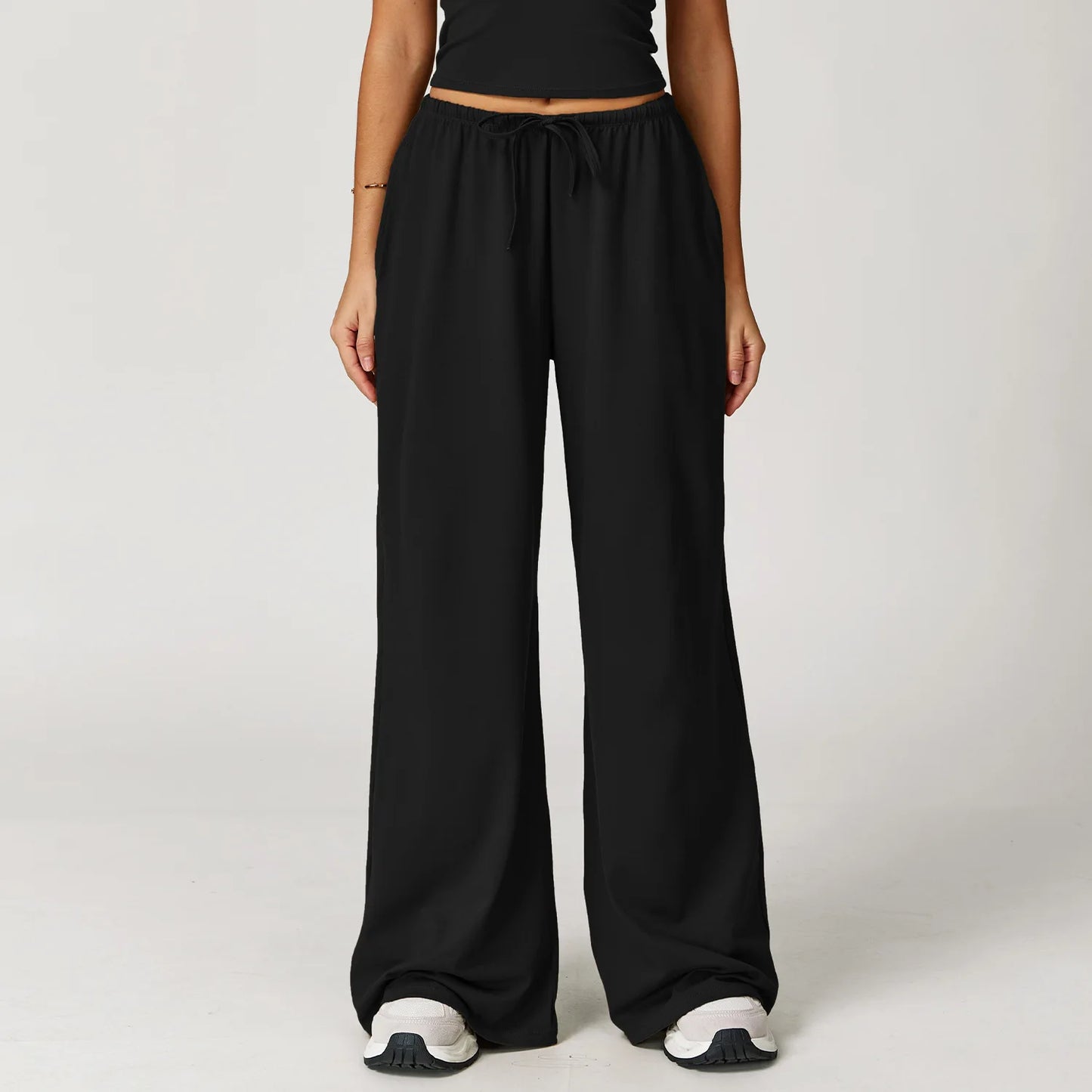 High Waist Wide-Legged Sweatpants